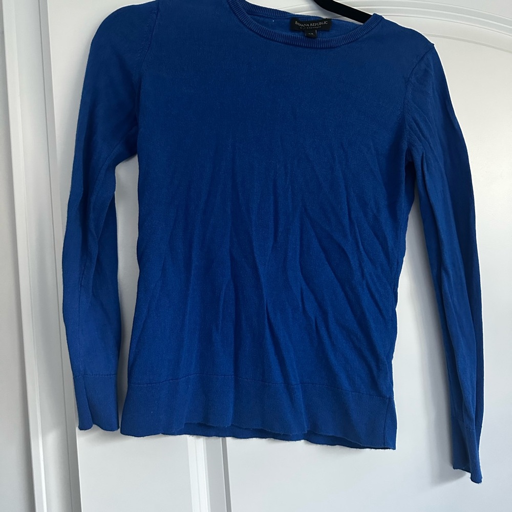 Silk cashmere blend banana republic sweater XS